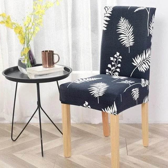 Housse de Chaise Fougère et Campanule
