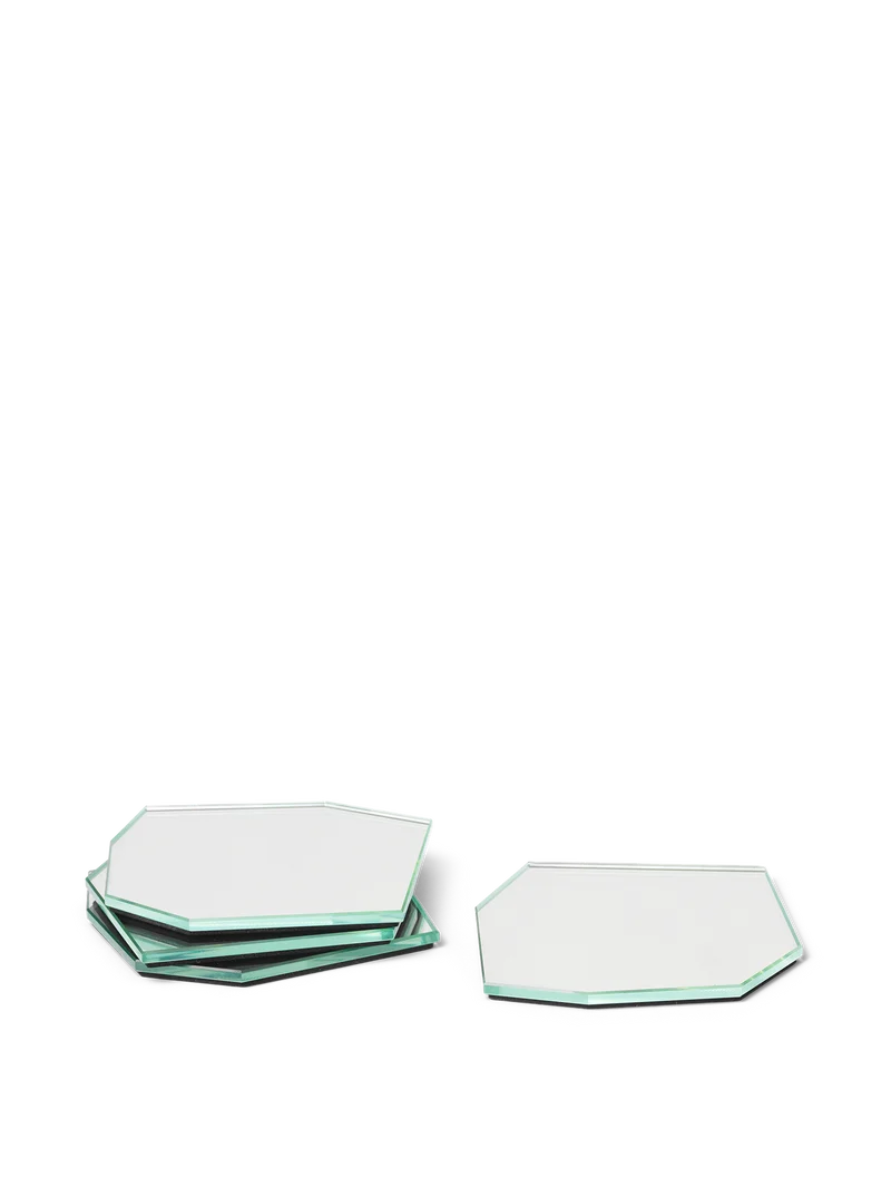 Shard Coasters - Set of 4 - Mirror