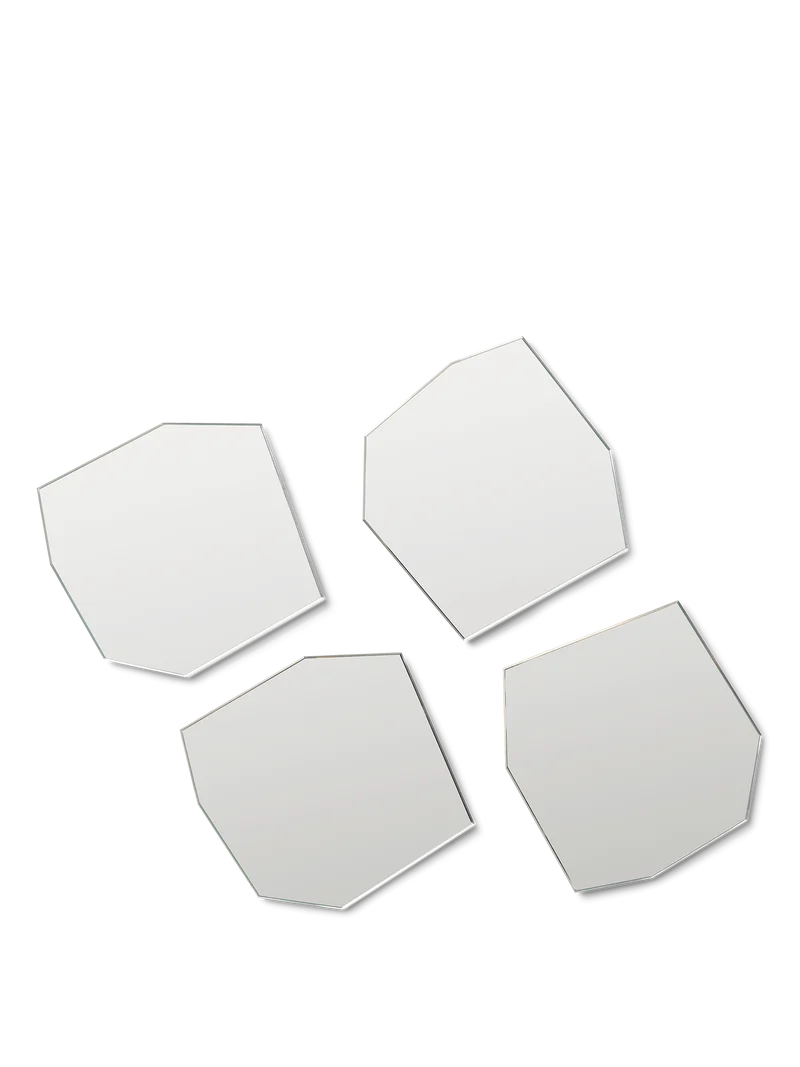 Shard Coasters - Set of 4 - Mirror
