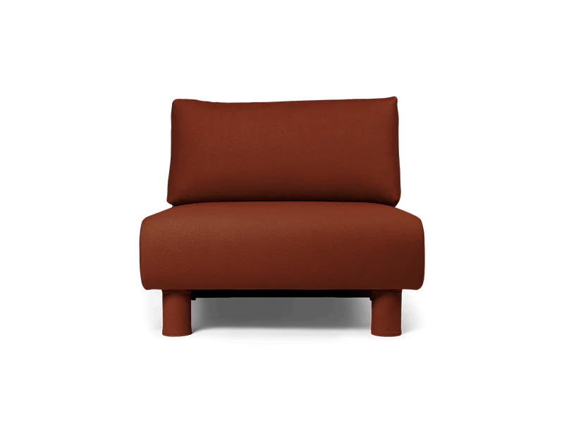 Dase Sofa Center - Tonus - Red Brown