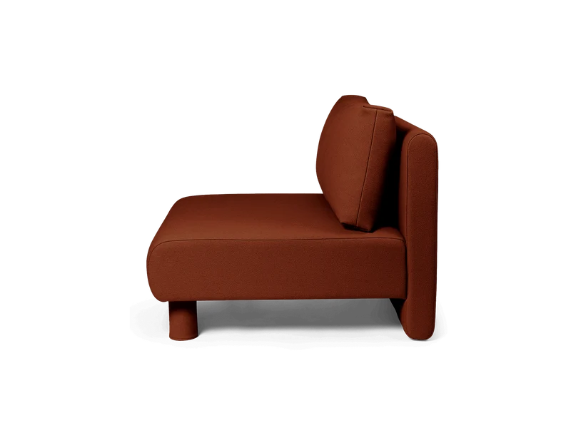 Dase Sofa Center - Tonus - Red Brown