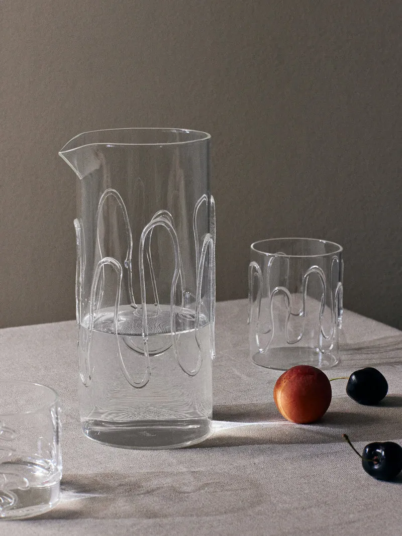 Doodle Carafe - Clear