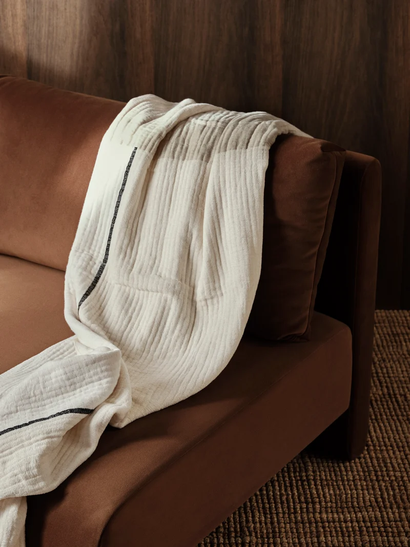 Dela Throw - Natural/Off-white
