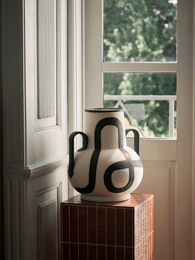 Trace Vase - Off-white