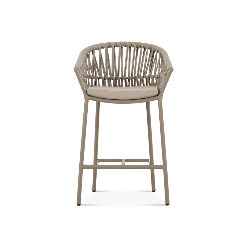 Four Seasons - Outdoor Rope Counter Height Stool