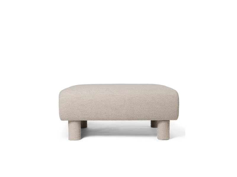 Dase Ottoman - Soft Bouclé - Natural