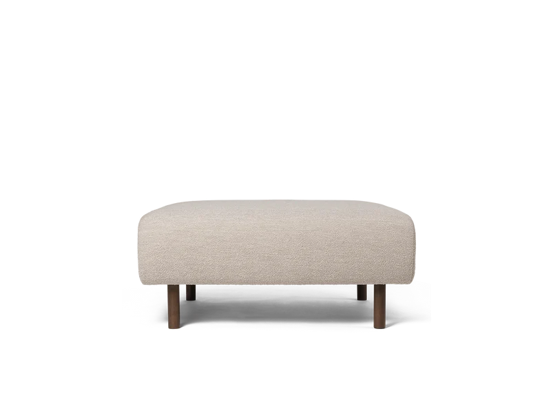 Dase Ottoman - Soft Bouclé - Natural