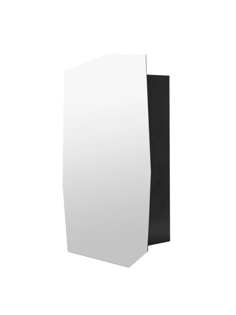 Shard Mirror Cabinet - Black