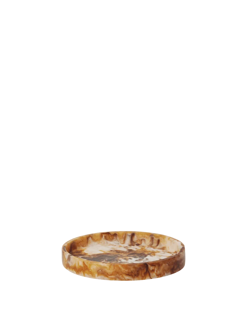 Mist Round Tray - Sugar Kelp