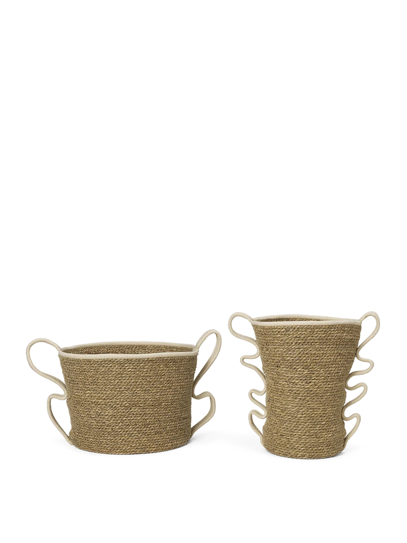Verso Baskets - Set of 2 - Off-white