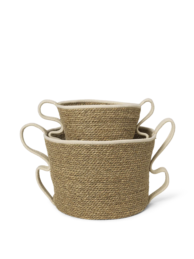 Verso Baskets - Set of 2 - Off-white