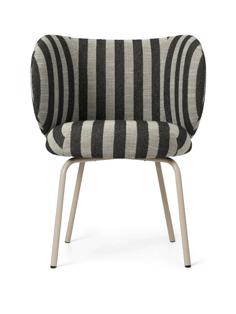 Rico Dining Chair - Cashmere - Louisiana - Sand/Black
