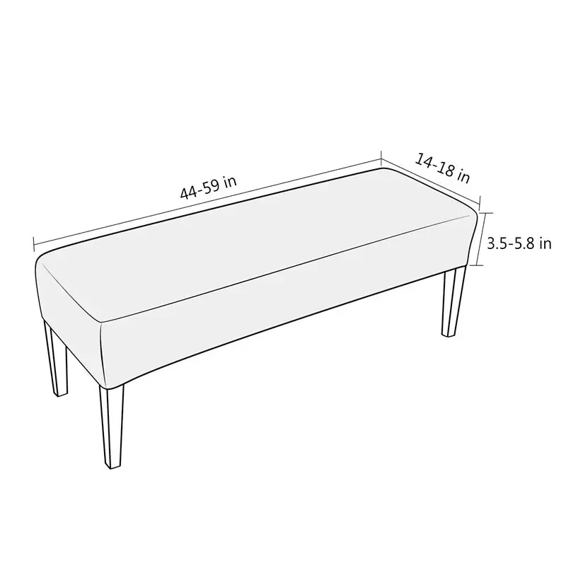 Housse Banquette Extensible Jacquard YUPA