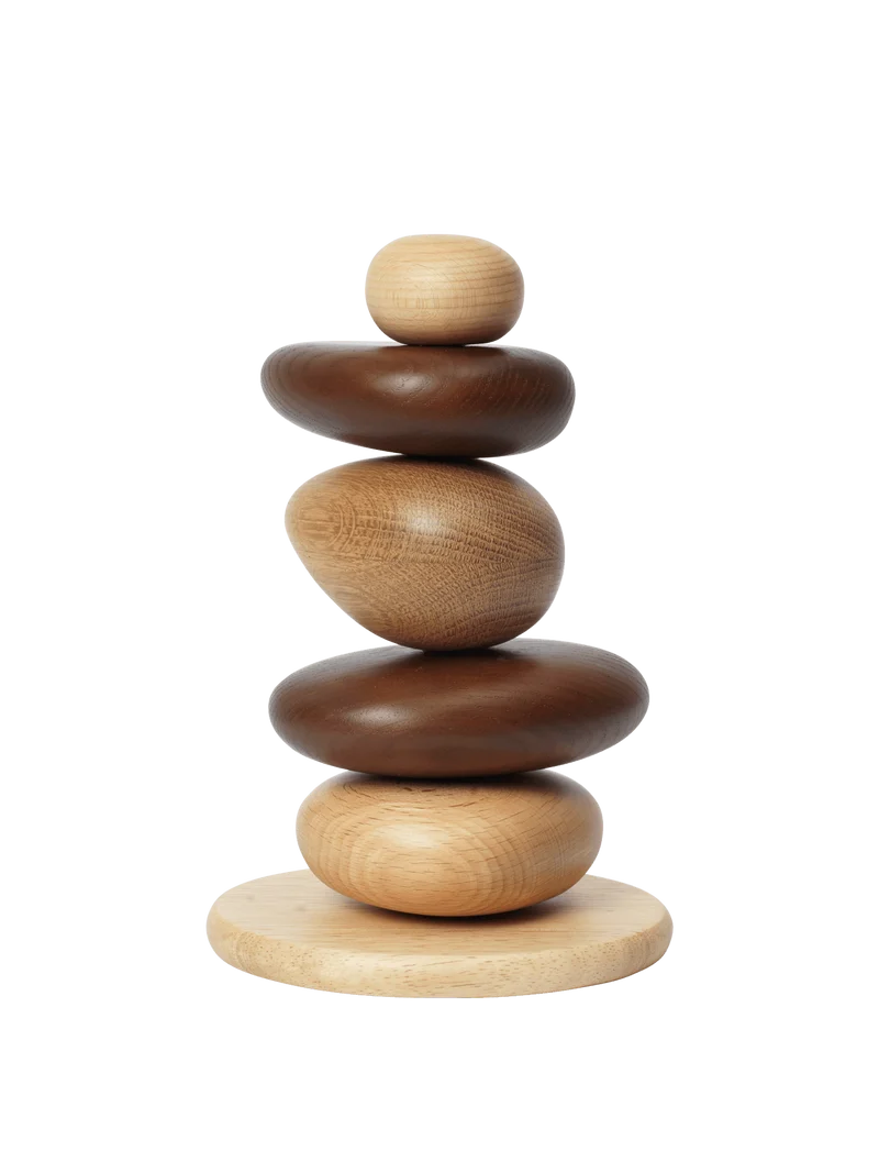 Pebble Stacking Blocks - Multi