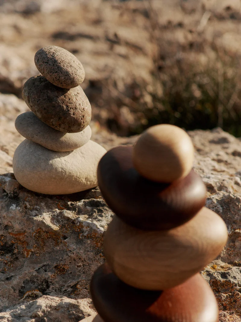 Pebble Stacking Blocks - Multi
