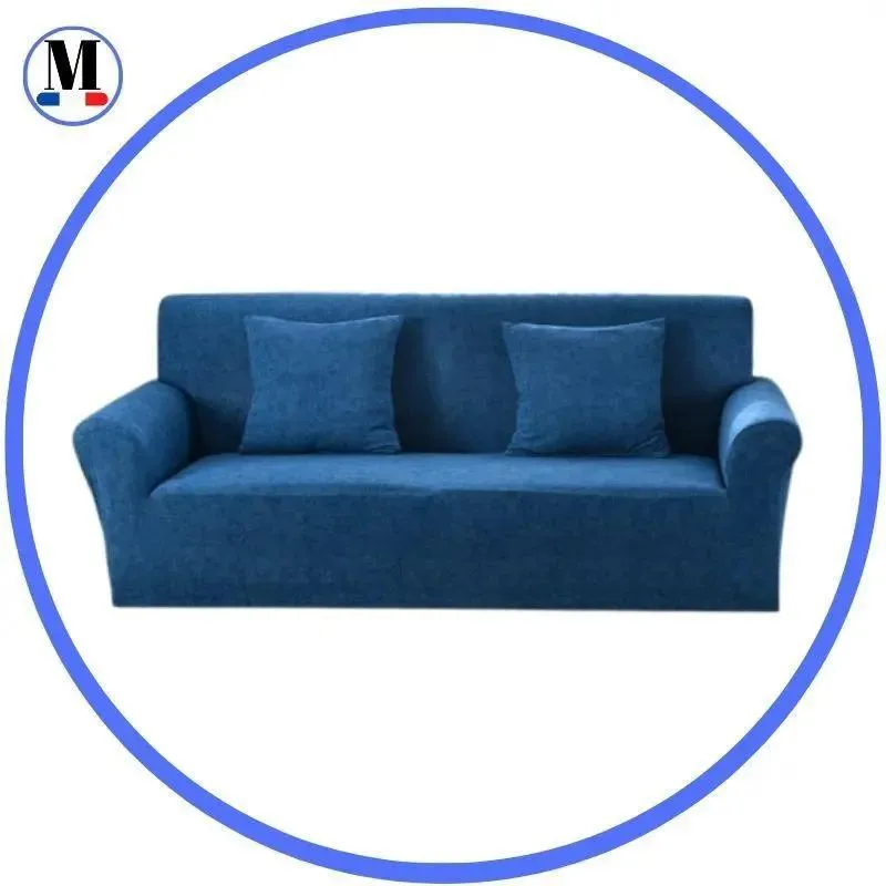 Motif Bleusaint - Housse De Canapé Extensible