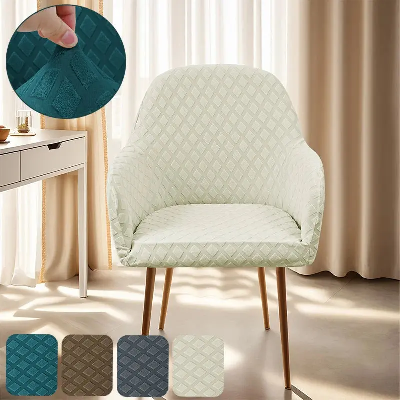 Housse Chaise Velours Extensible VELINA