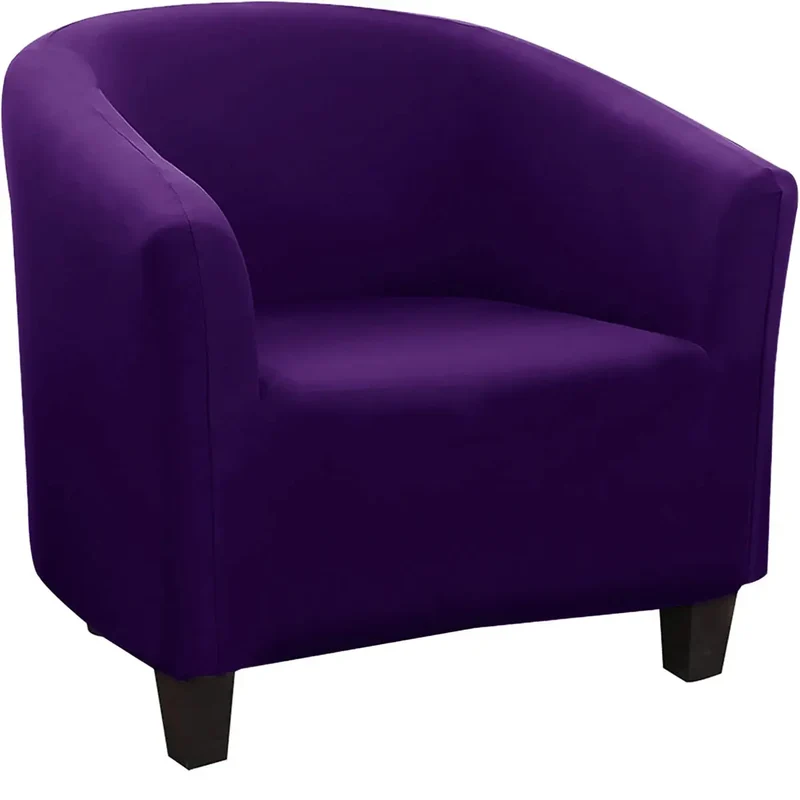 Housse Fauteuil Club Polyester Anti-Dérapante LUMIRO