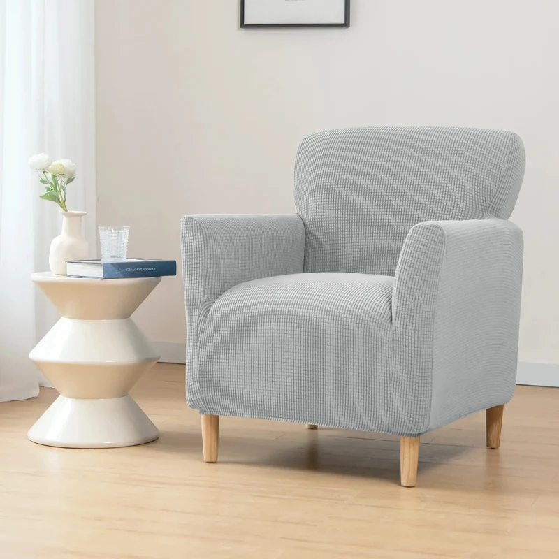 Housse Fauteuil Scandinave Extensible ELYXAN