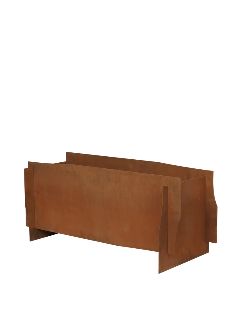 Lapel Planter - Rectangular - Rust