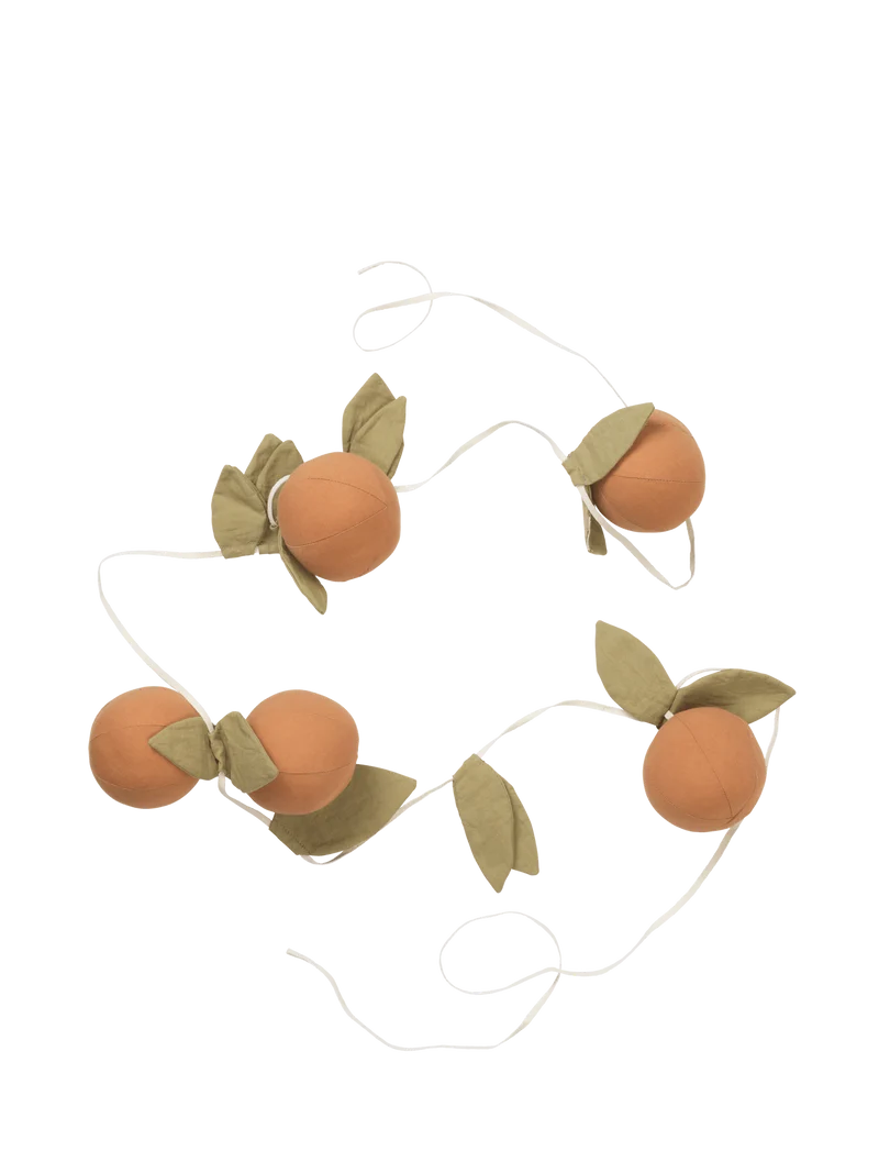 Oranges Garland - Orange/Green