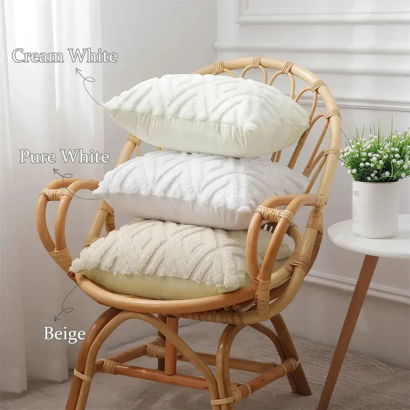 Housse de Coussin Coton Doux OLIVIO