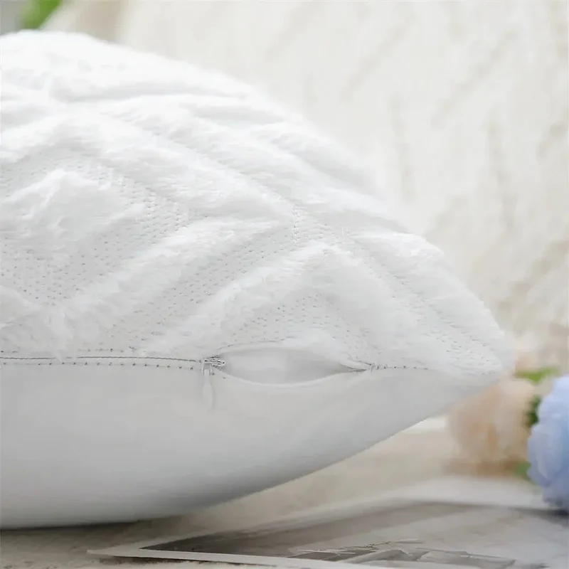 Housse de Coussin Coton Doux OLIVIO