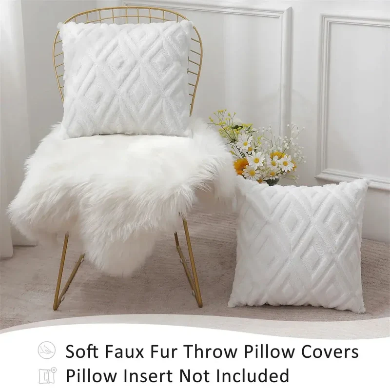 Housse de Coussin Coton Doux OLIVIO
