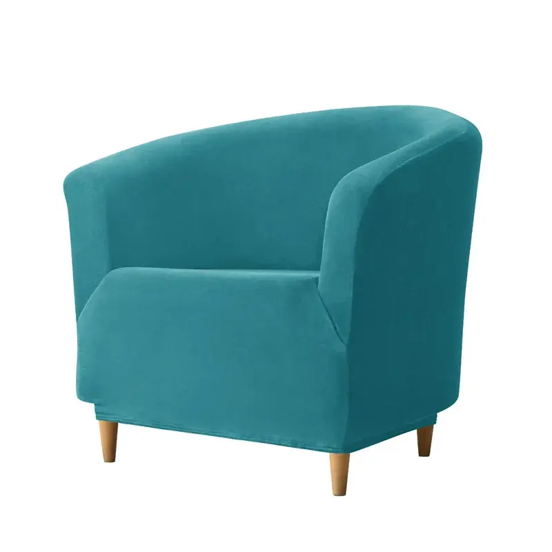 Housse Fauteuil Club Velours Anti-Gliss COVIA