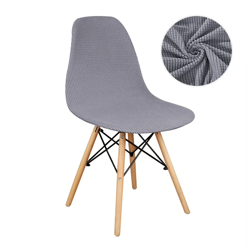 Housse de Chaise Scandinave - Gris