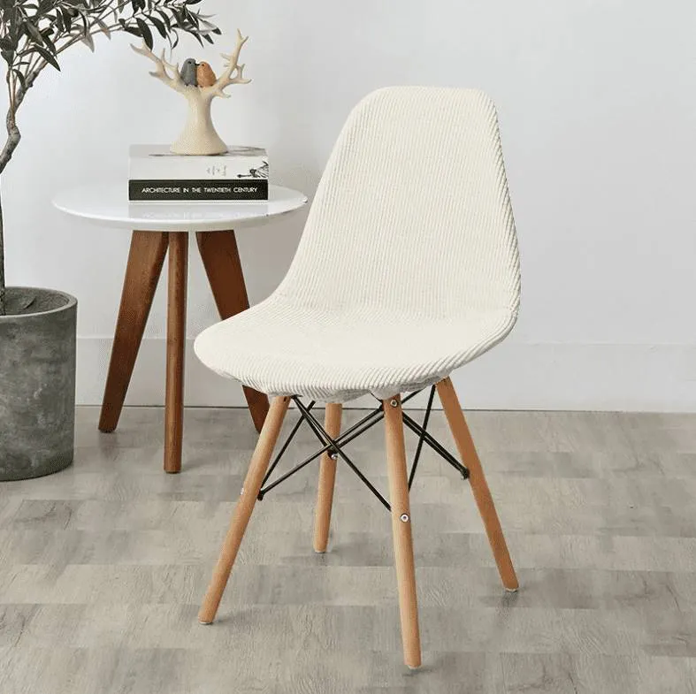Housse de Chaise Scandinave - Blanc