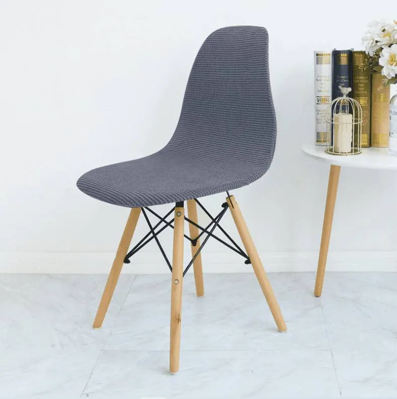 Housse de Chaise Scandinave Universelle - Gris