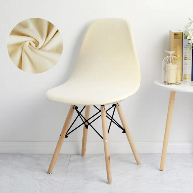 Housse de chaise scandinave velours - Housse de chaise velours