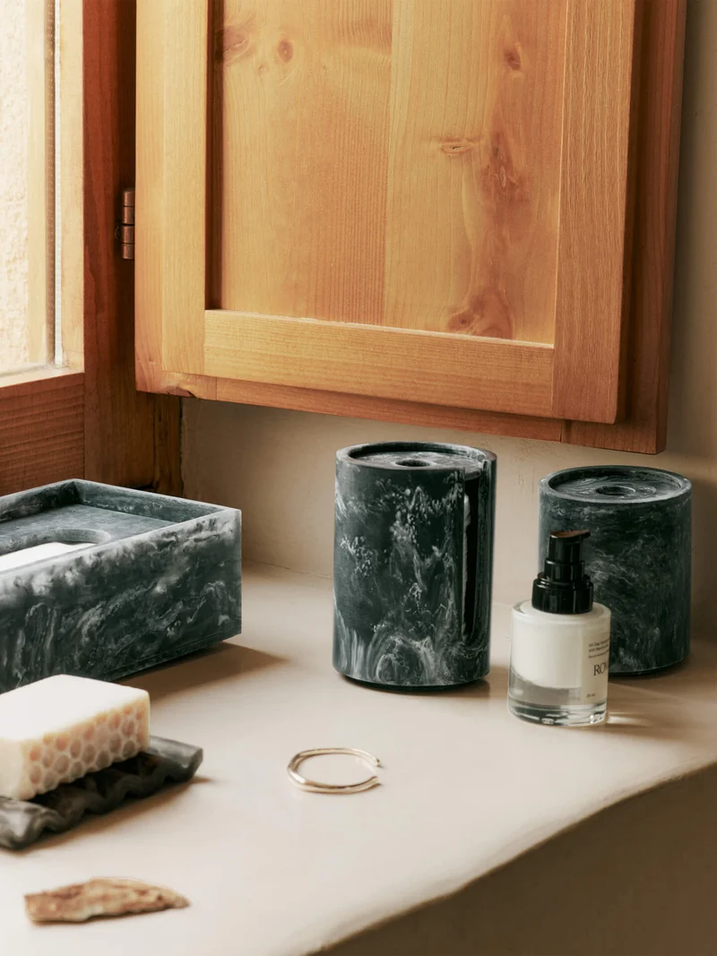 Mist Tissue Box - Charcoal