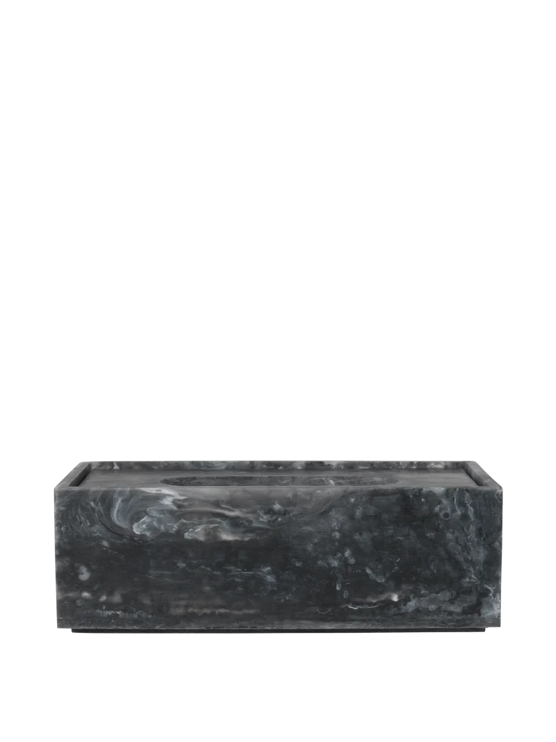 Mist Tissue Box - Charcoal
