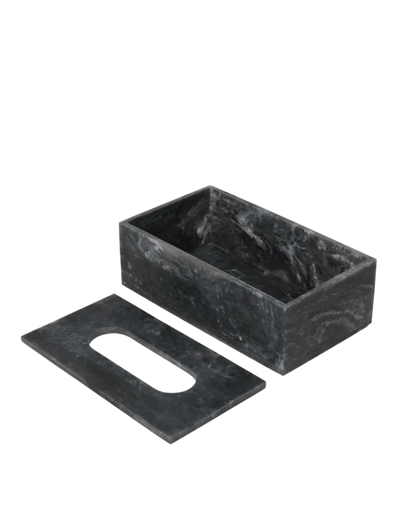 Mist Tissue Box - Charcoal