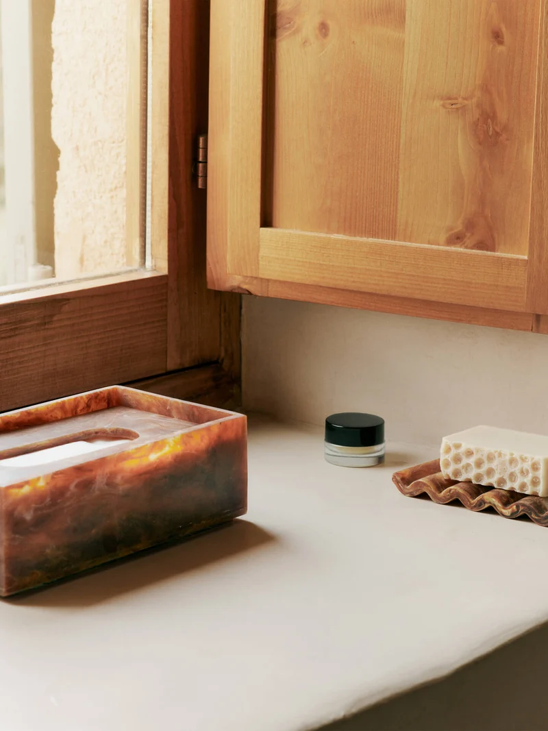 Mist Tissue Box - Sugar Kelp