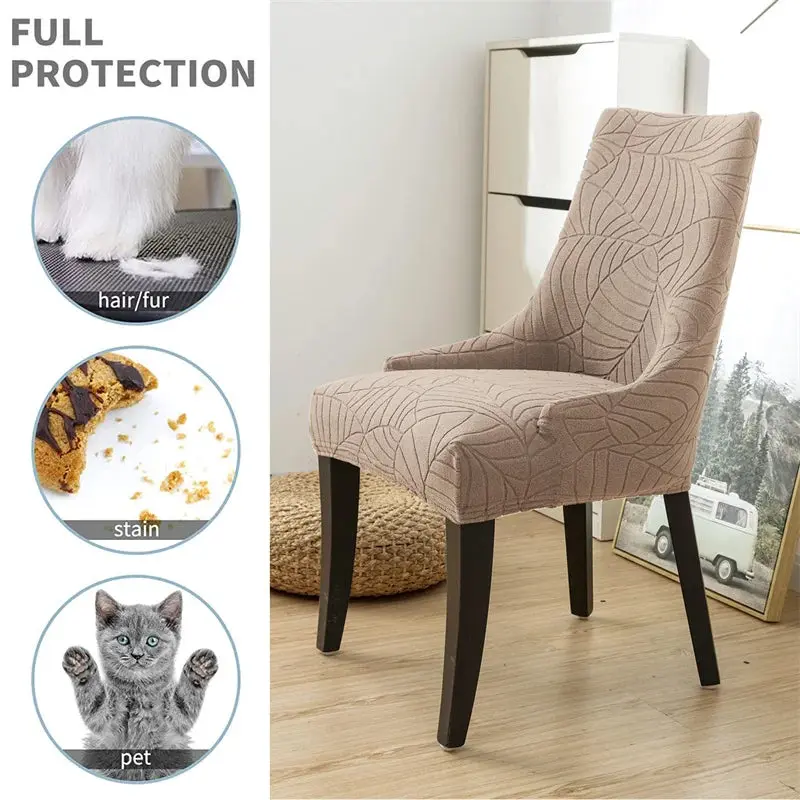 Housse De Chaise Extensible Jacquard FOLIA