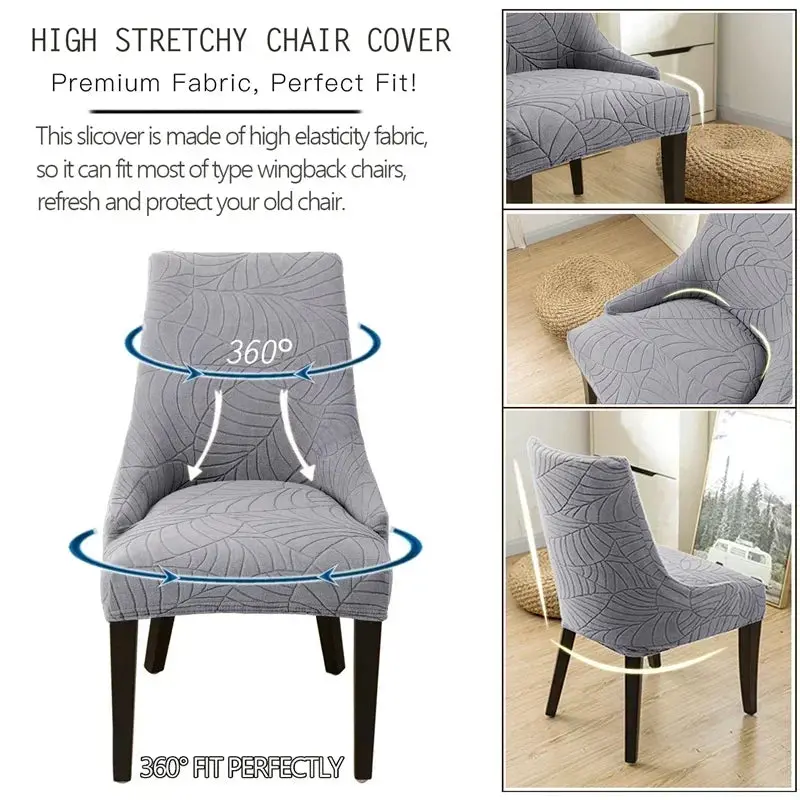 Housse De Chaise Extensible Jacquard FOLIA