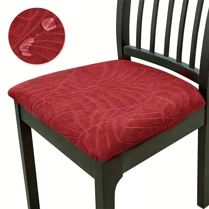 Housse assise de chaise imperméable jacquard JACERY