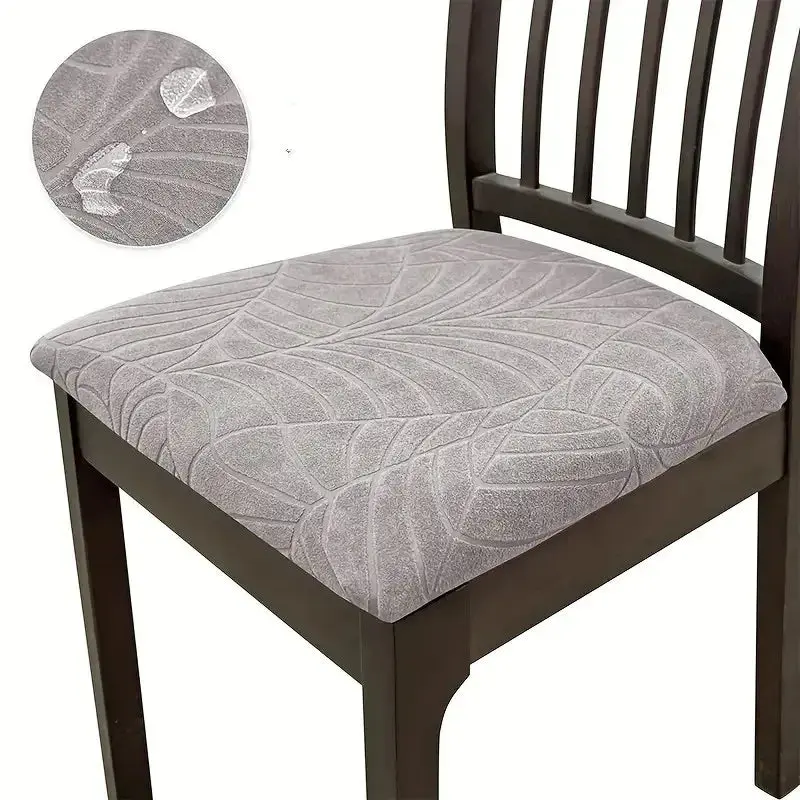 Housse assise de chaise imperméable jacquard JACERY