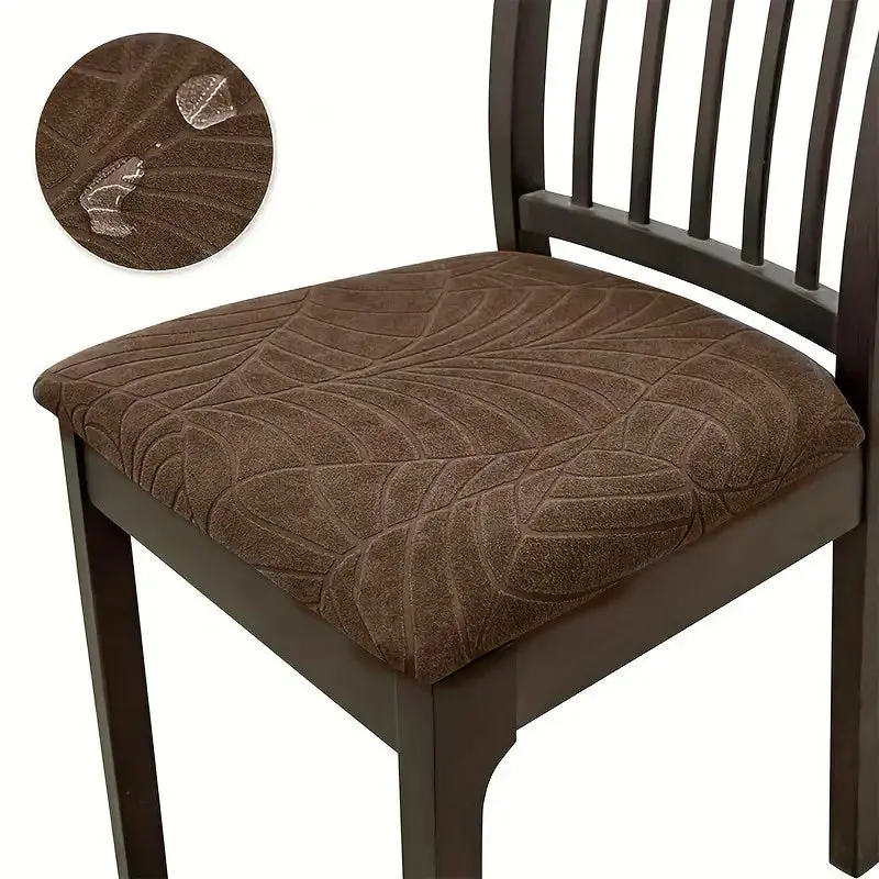 Housse assise de chaise imperméable jacquard JACERY