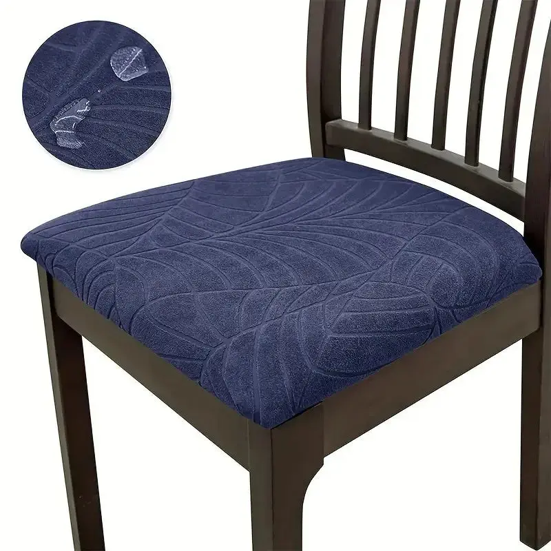 Housse assise de chaise imperméable jacquard JACERY