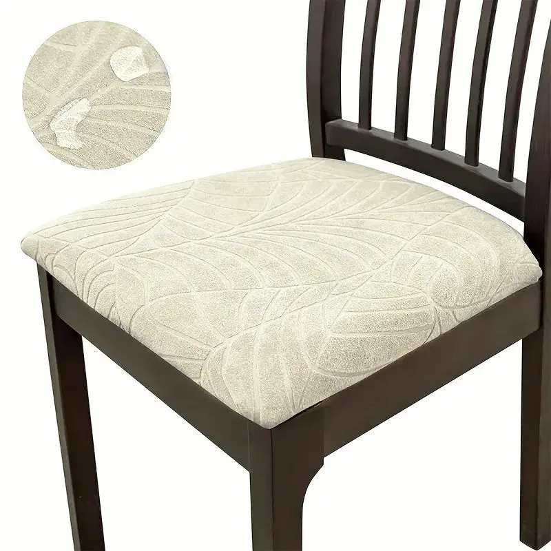 Housse assise de chaise imperméable jacquard JACERY