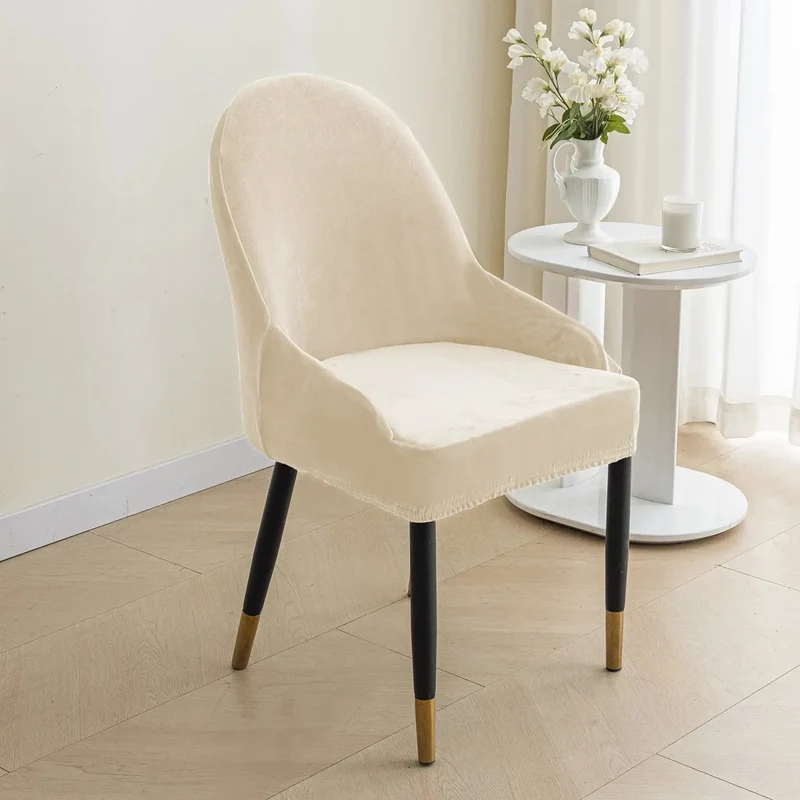Housse de Chaise Velours Extensible VELINO
