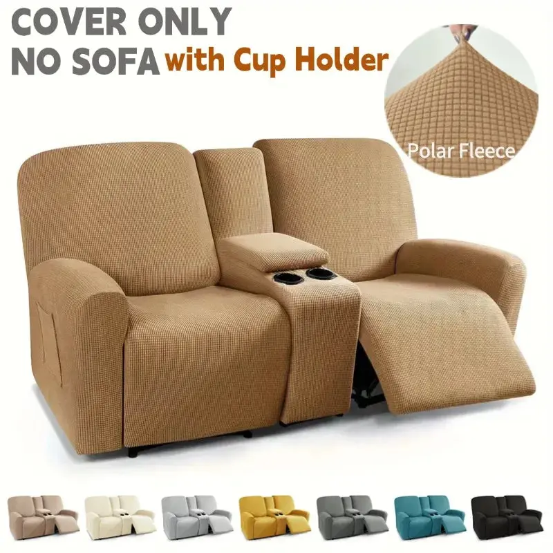 Housse De Canapé Polaire Extensible RELUXY