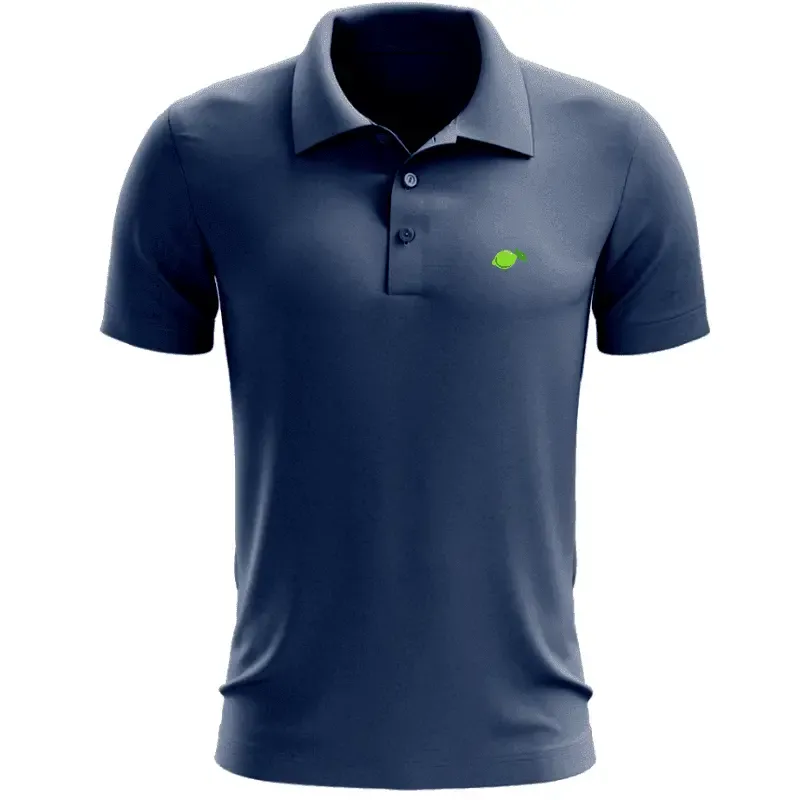 Polos Homme Manche Courte Coton 100% Bio - Lemon Inside®