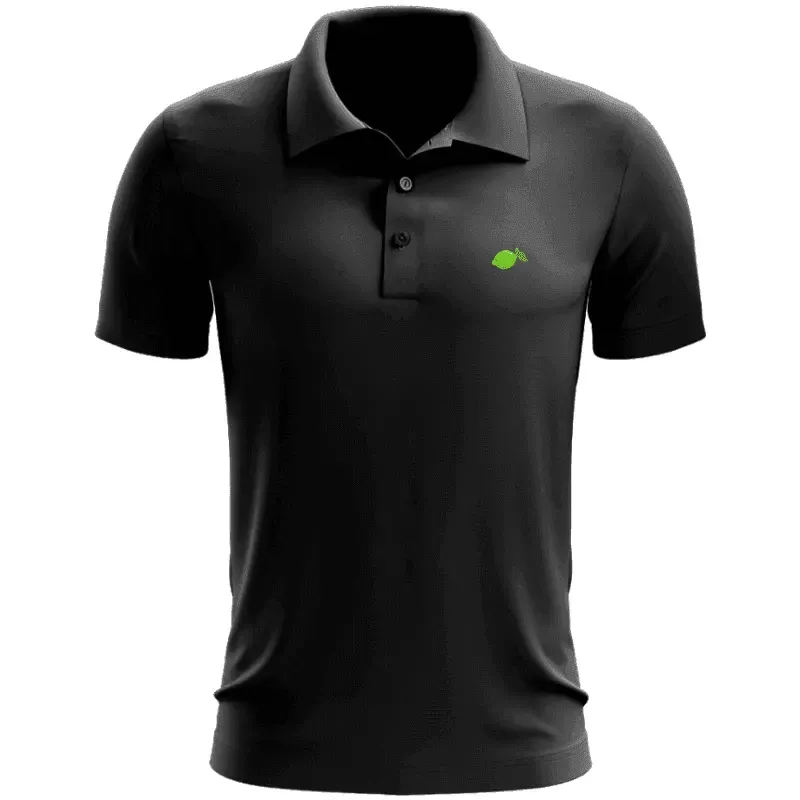 Polos Homme Manche Courte Coton 100% Bio - Lemon Inside®