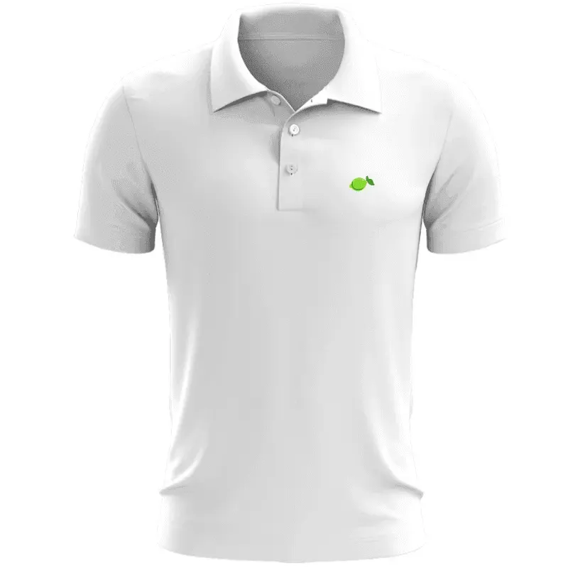 Polos Homme Manche Courte Coton 100% Bio - Lemon Inside®