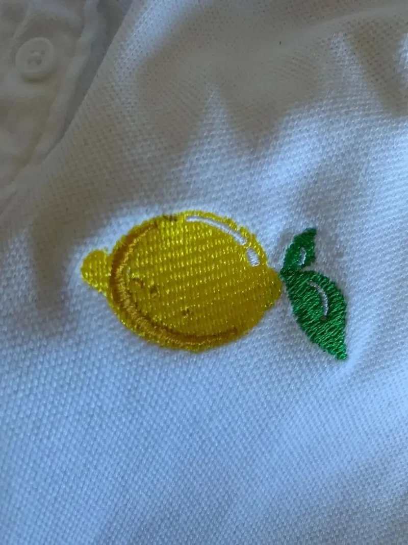 Polos Femme Manche Courte Coton 100% Bio - Lemon Inside®